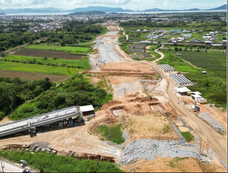 Contorno Viário: Arteris anuncia conclusão de trabalho importante na obra