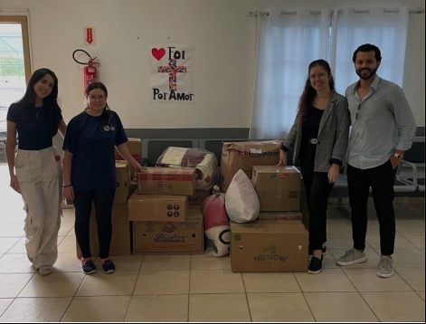 Primeira fase da campanha “Agasalhe com Amor 2025” é encerrada